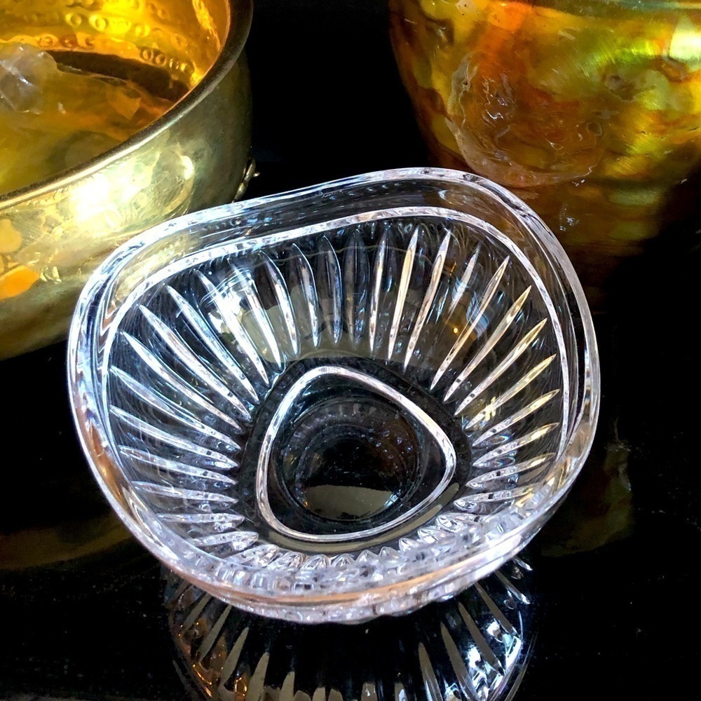 Beautiful Glass bowl trinket dish